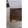 Image 2 : Vintage Pepsi Sign rusty. Tin embossed 19” ×27”