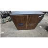 Image 1 : Blue Streak Professional Tune-Up Services Vintage Automotive Parts Metal Storage Cabinet.