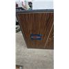 Image 2 : Blue Streak Professional Tune-Up Services Vintage Automotive Parts Metal Storage Cabinet.