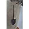 Image 4 : U.S. Military Folding Shovel with Wood Handle and Tag
