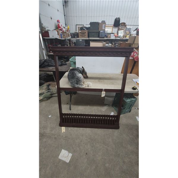 Vintage billards 12 cue stick rack wall mount 56”×48”
