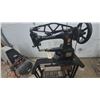 Image 4 : Vintage Singer 29-4 Patcher Industrial Leather. Coddler Sewing Machine on Cast Iron Treadle Stand