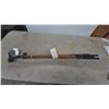 Image 1 : Vintage Golf Club Set: 2 Wood Drivers, 3 Iron Clubs