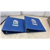 Image 2 : Set of Three 3-Ring Trading Card Binders, Two Hockey Cards and One Baseball Album