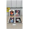 Image 1 : Set of Four Reproduction Coca-Cola Advertising Signs by Nuova Arti Grafiche Ricordi, 11.5” x 15.5”
