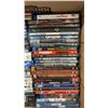 Image 2 : Large Lot of DVDs, Blu-Rays and VHS Tapes Including Rambo, Reign, Titanic, Atlantis