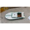 Image 7 : Two Vintage Lang Craft Powered Model Boats, Runabout and Cabin Cruiser, Japan, 1950s-60s, with