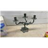 Image 4 : Vintage Cast Iron Hand-Crank Cookie Press and Nut Chopper, Donut Maker, Candelabra