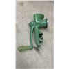 Image 6 : Vintage Cast Iron Hand-Crank Cookie Press and Nut Chopper, Donut Maker, Candelabra