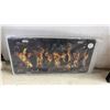 Image 3 : A&W Root Beer Framed Print, Harley-Davidson and Fuego License Plates