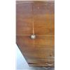 Image 5 : Mid-Century Modern Dresser with 4 Drawers and Brass Pulls, 41”×26”×16”