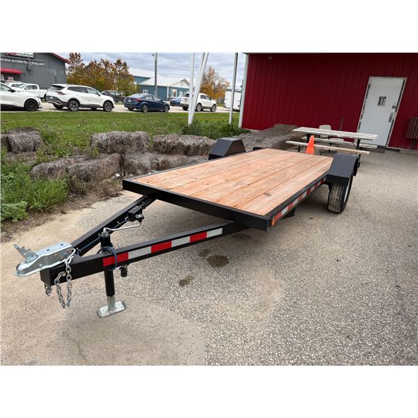 12ft Single Axle Homemade Trailer - Never Used. Great Condition! Has TOD and Ramps!