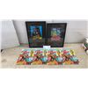 Image 1 : Star Wars The Empire Strikes Back and Star Wars Movie Photo Cards Bubble Gum Framed, and 4 Star