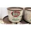 Image 2 : Five Roco Black Axle Grease Tins, Radio Oil Refineries Limited, Winnipeg, Canada