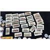 Image 2 : Wills's Cigarettes Train Cards, "Great Canadian Moments" Medallions, and Assorted Coins