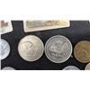 Image 6 : Wills's Cigarettes Train Cards, "Great Canadian Moments" Medallions, and Assorted Coins