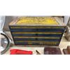 Image 3 : Vintage Resistor Cabinet, Mastercraft Soldering Iron, Hubcap, Wood Planes