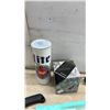 Image 8 : Man Cave Sign, 45-RPM Record Case, Miller Lite Can, Star Wars Figures