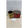 Image 1 : Vintage Pennzoil and De Laval Oil Cans