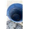 Image 8 : Uline H-1854BL Black Round Brute 20 Gal. Containers 3, 26L Rubbermaid Containers 2, and Dollies 4