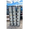 Image 1 : Three 6-Tier Lockers, 72”×12”×18”