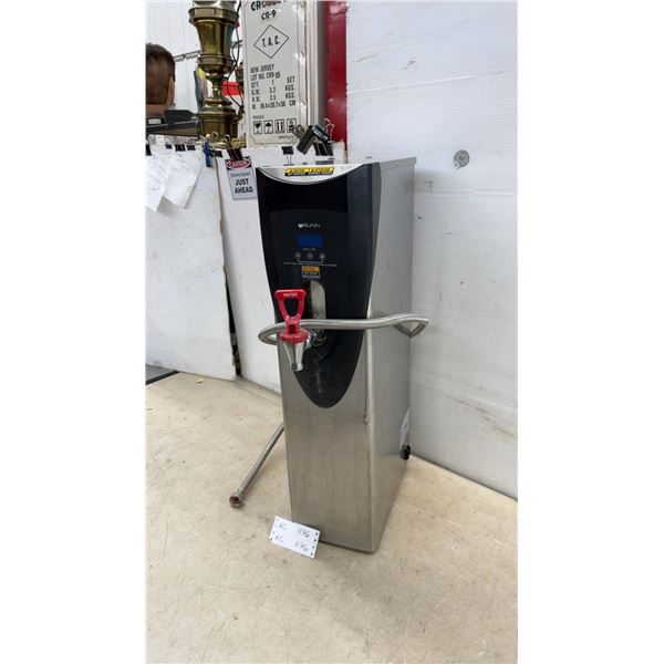 Bunn H5X-40-208 Element Hot Water Dispenser, 208V, 19.2A, 4050W, and Water Hose