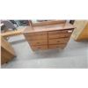 Image 2 : Wood Dresser 30”×49”×17” with Mirror 29”×41”