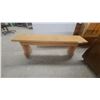 Image 1 : Wooden Bench 54”