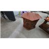 Image 4 : Three-Piece Wooden Coffee Table and End Table Set