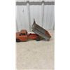 Image 6 : Vintage 1950s Structo International Hydraulic Dump Truck, Pressed Steel, Orange and Gray
