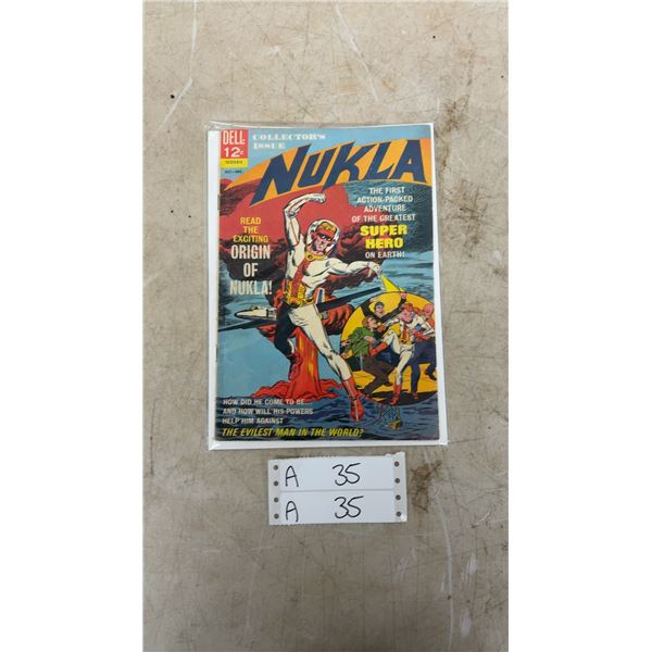 Dell Comics Nukla #1 Collector's First Issue Comic Book, October-December 1965