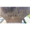 Image 7 : Forge with Seized Blower, 90lb Anvil with Broken Horn and 4 Blacksmith Tongs