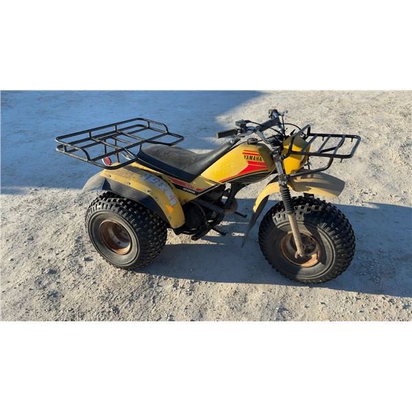 1984 Yamaha 200C 3-Wheeler ATV, Pull Start, Has Reverse