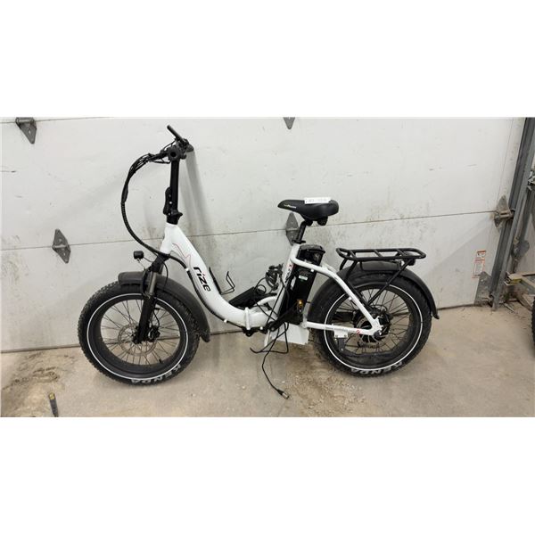 Rize Bolt X Folding Electric Bicycle, 48V 17Ah Battery, Fat Kenda Tires, Disc Brakes