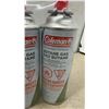Image 2 : Coleman Butane Gas Canisters for Single Burner Stove, 250g/8.8oz, Pack of 8, Factory Sealed