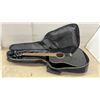 Image 10 : Jay Jr. Black Dreadnought Acoustic Guitar with Gig Bag, Method Book, Strings, Tuner