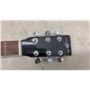 Image 4 : Jay Jr. Black Dreadnought Acoustic Guitar with Gig Bag, Method Book, Strings, Tuner