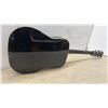 Image 8 : Jay Jr. Black Dreadnought Acoustic Guitar with Gig Bag, Method Book, Strings, Tuner