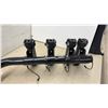 Image 2 : Hitch-Mounted 4-Bike Rack with Individual Cradles and Rubber Straps