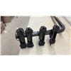 Image 3 : Hitch-Mounted 4-Bike Rack with Individual Cradles and Rubber Straps