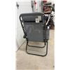 Image 3 : Gray Foldable Zero Gravity Reclining Chair with Adjustable Headrest and Armrest Locks