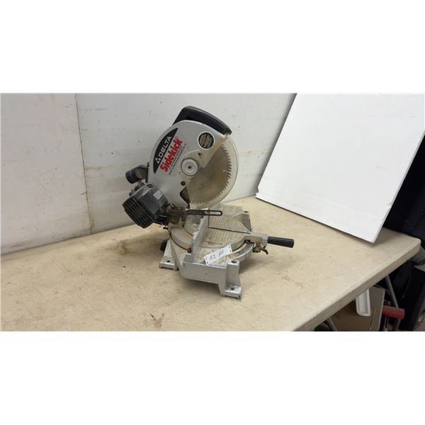 Delta Sidekick 36-090C 10” Motorized Miter Box Saw, 115 Volts, 12 Amps