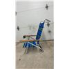 Image 2 : Outbound Brighton 5-Position Reclining Beach Chair and Titan by Arctic Zone Softtop Cooler