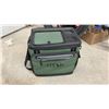 Image 5 : Outbound Brighton 5-Position Reclining Beach Chair and Titan by Arctic Zone Softtop Cooler