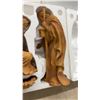 Image 3 : Nativity Set with Mary, Joseph, and Baby Jesus and June Birth Month Angel Ornament, Tallest Figure