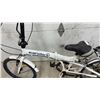 Image 8 : Everyday Camino Folding Bicycle, White Alloy Frame, 20” Blue Rim Wheels, 7-Speed microSHIFT