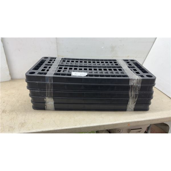Plastic 5-Shelf Unit, 36 × 17”