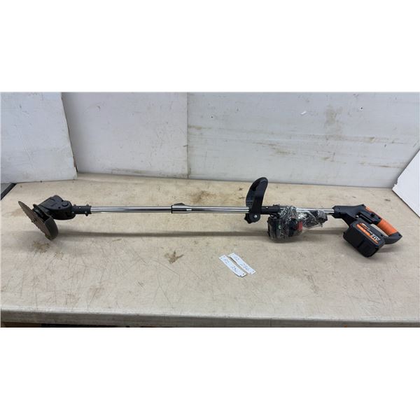 Ohey 21V Li-Ion Cordless Weed Trimmer with Circular Blade Attachment, Battery and Charger