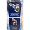 Image 2 : New Oceanic FlowTech Full Face Snorkel Mask, Size Large, Patented Side Snorkel, Anti-Leak Design