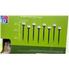 Image 3 : Mainstays Crackle Glass Solar-Powered LED Pathway Light Sets, 8-Pack, Color Changing, Qty 2